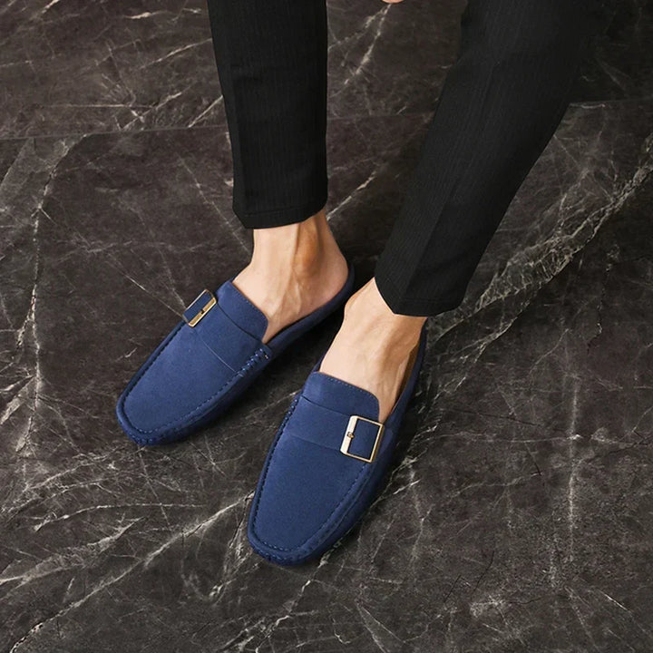 Isabella | Mule Loafers with Buckle