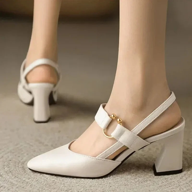 Thea | Mary Jane Block Heel Shoes
