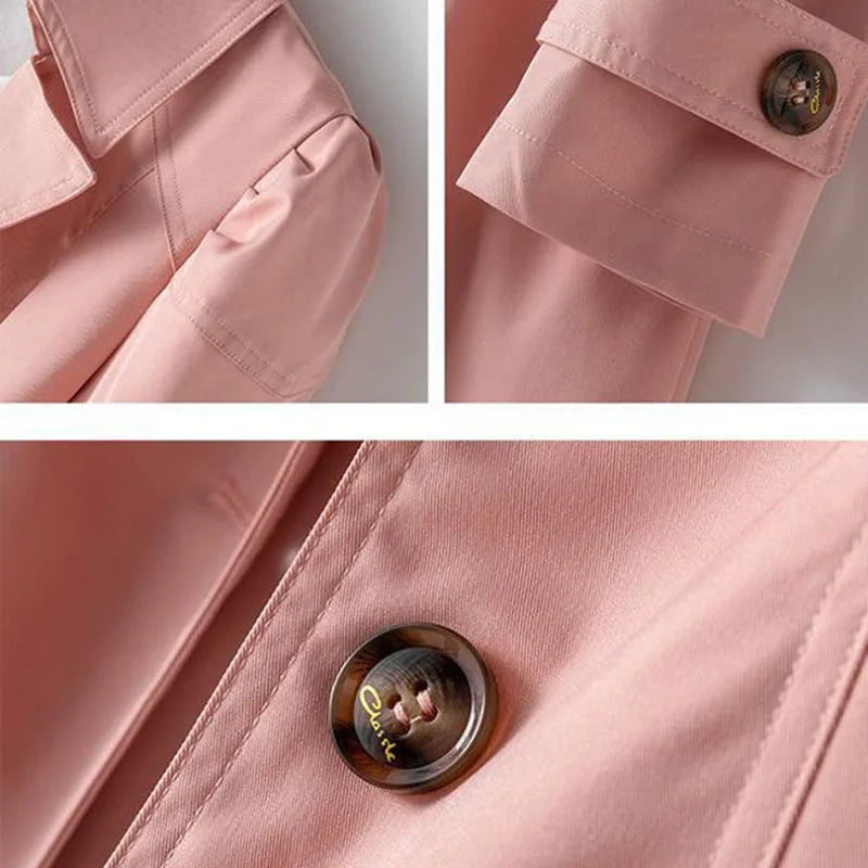 Constance | Lightweight Single-Breasted Trench Coat
