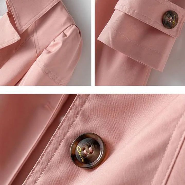 Constance | Lightweight Single-Breasted Trench Coat