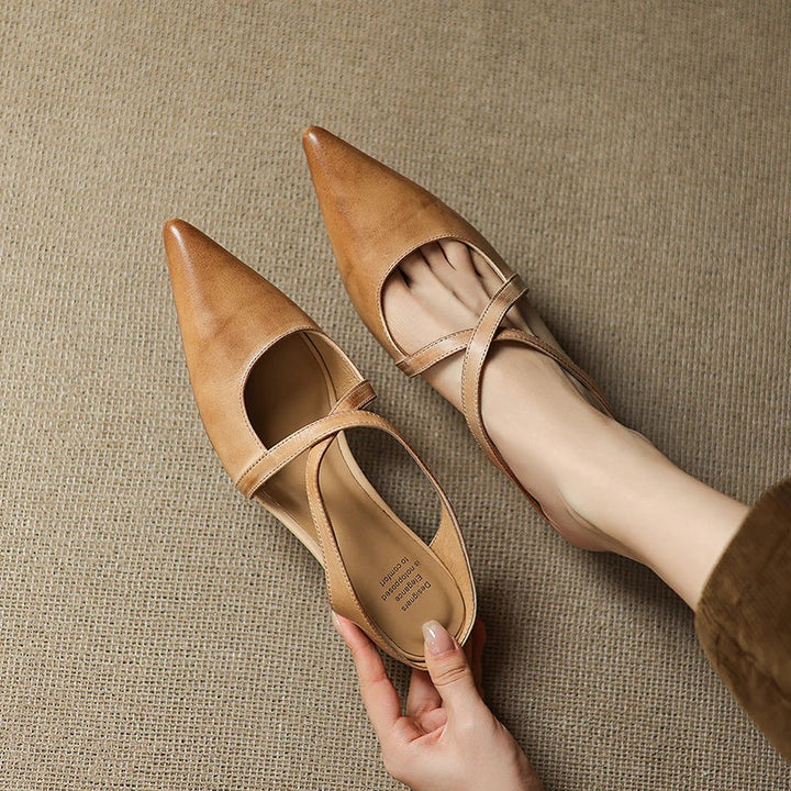 Aluna | Faux Leather Mules