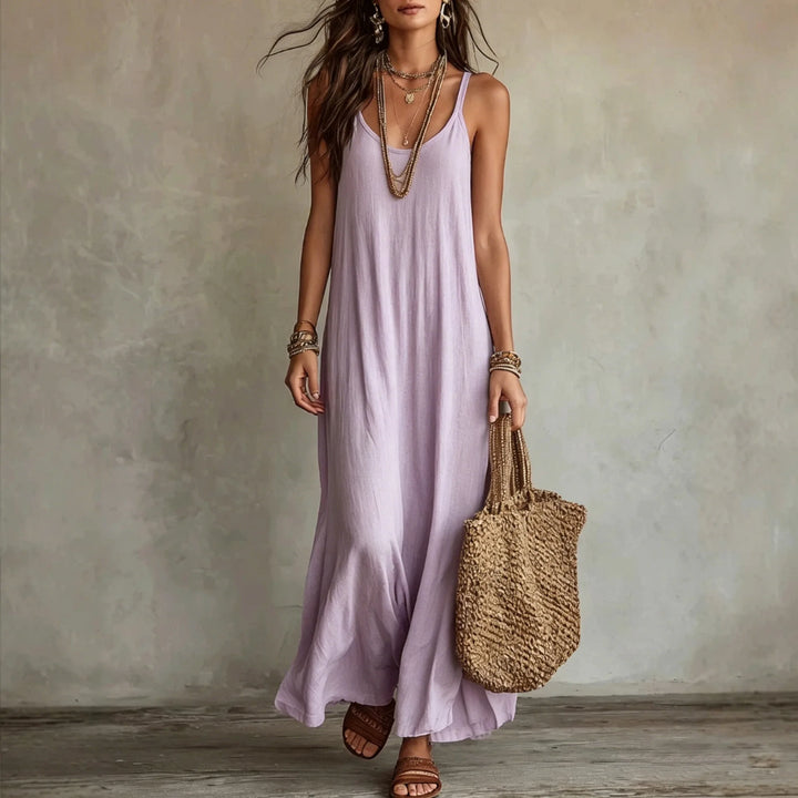 Saskia | Backless Cami Maxi Dress
