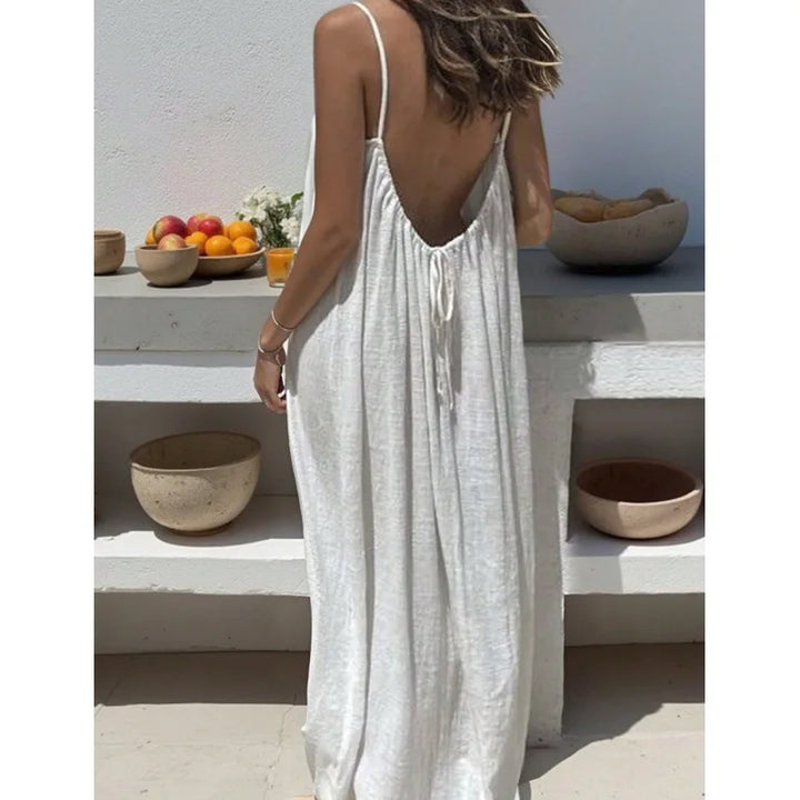 Talia | Backless Maxi Dress