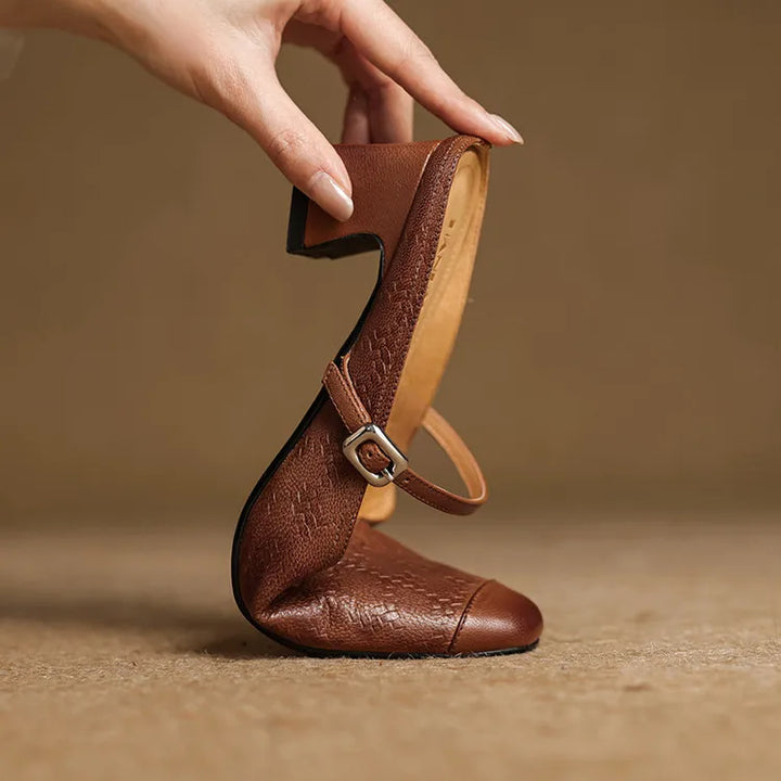 Liana | Mary Jane Mules with Heel