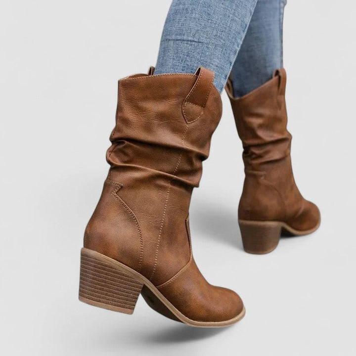 Vivian – Orthopaedic Leather Boots