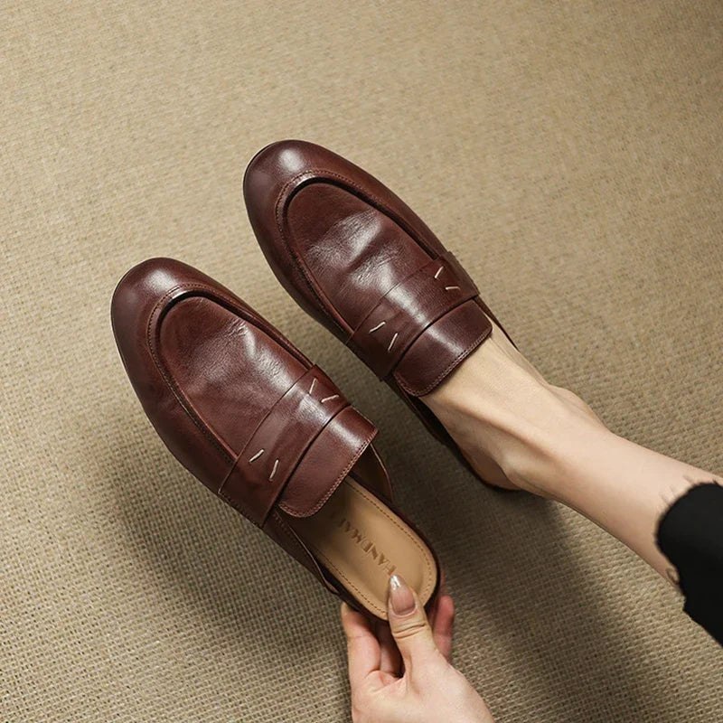 Maddalena | Penny Loafer Mules