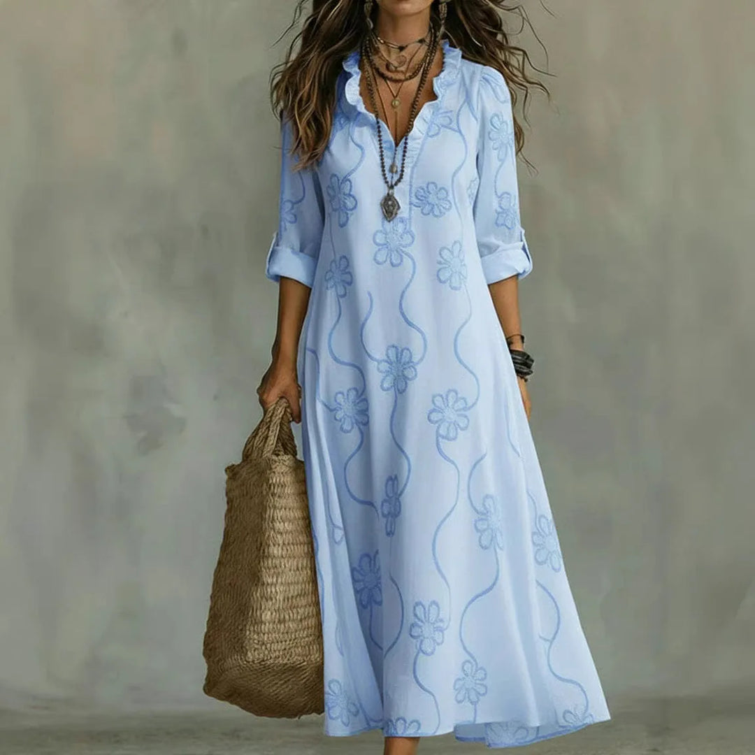 Sienna - Long Floral Dress