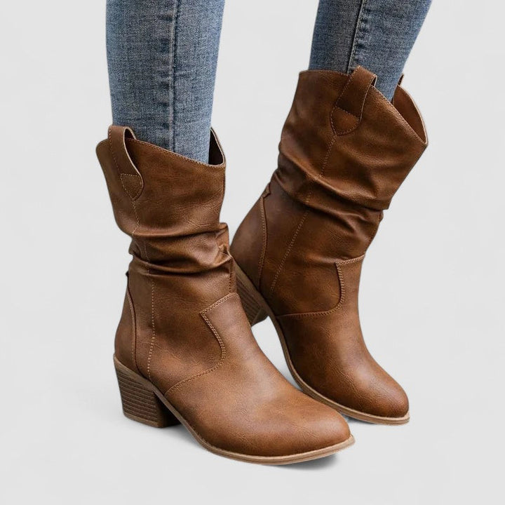 Vivian – Orthopaedic Leather Boots