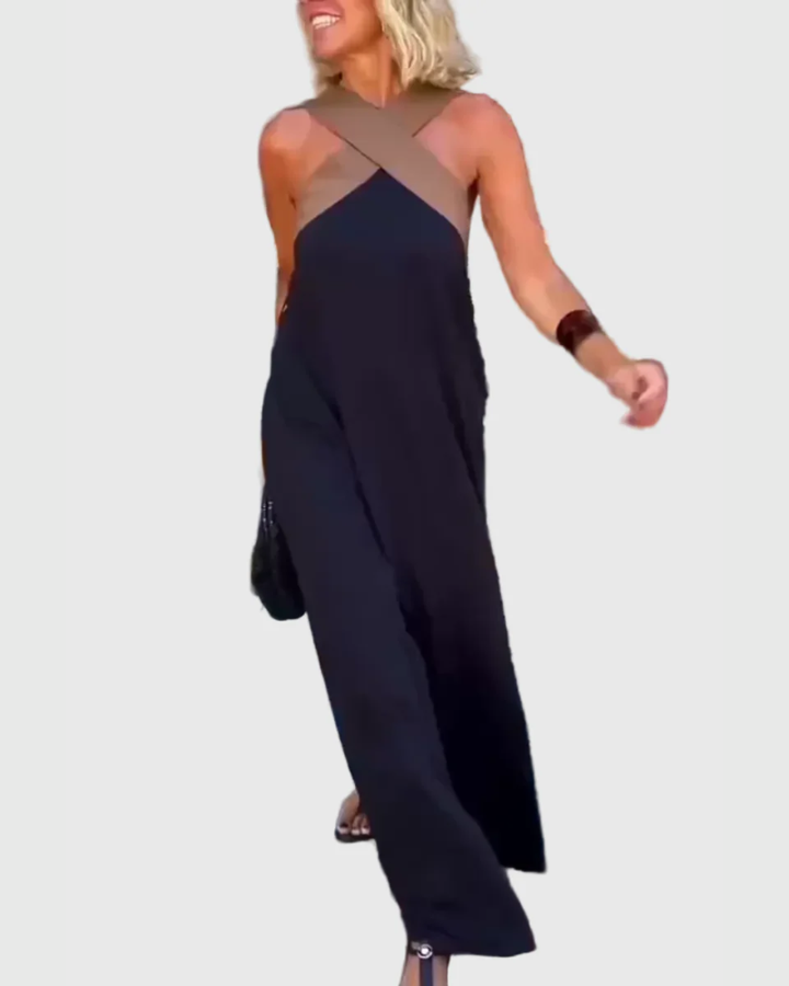 Elena | Elegant Fluid Maxi Dress
