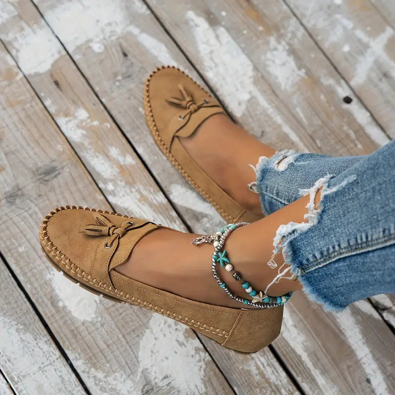 Becky | Orthopaedic Vintage Bow Loafers