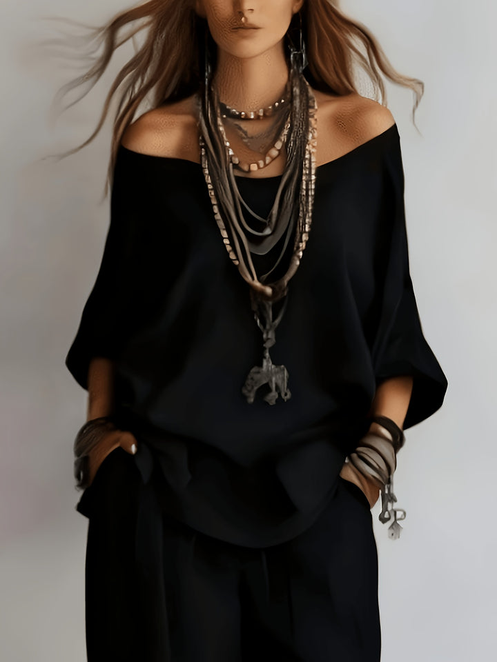 Romy | Bohemian Off-Shoulder Co-ord