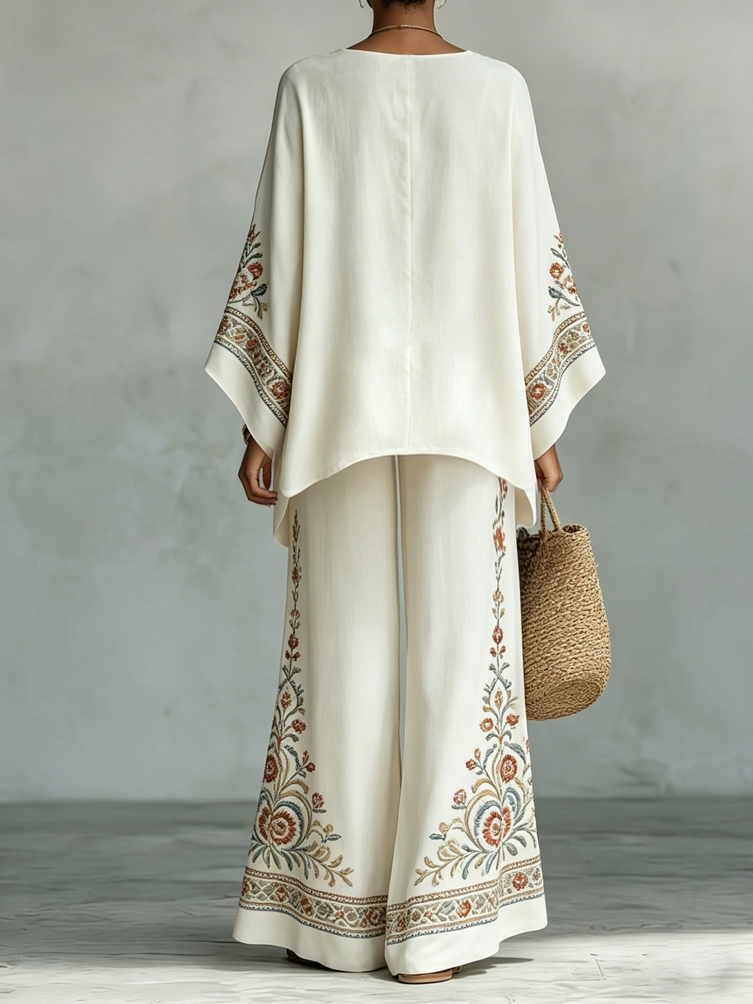 Primrose | Floral Round Neck Co-ord