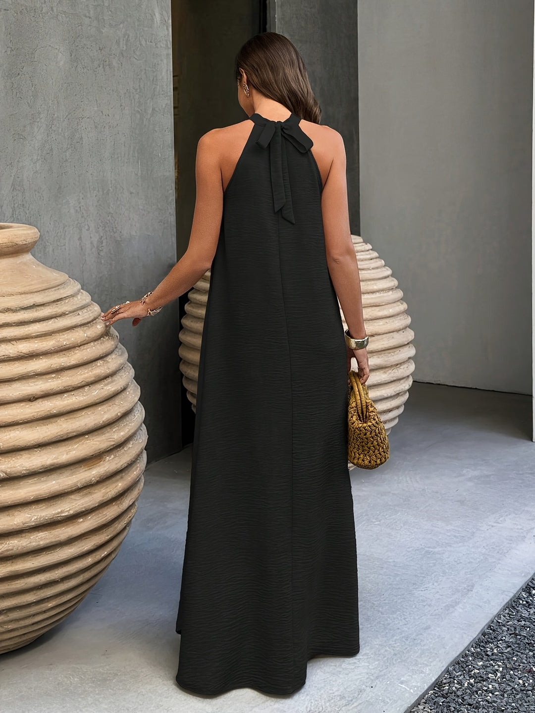 Marielle | Halter Maxi Dress