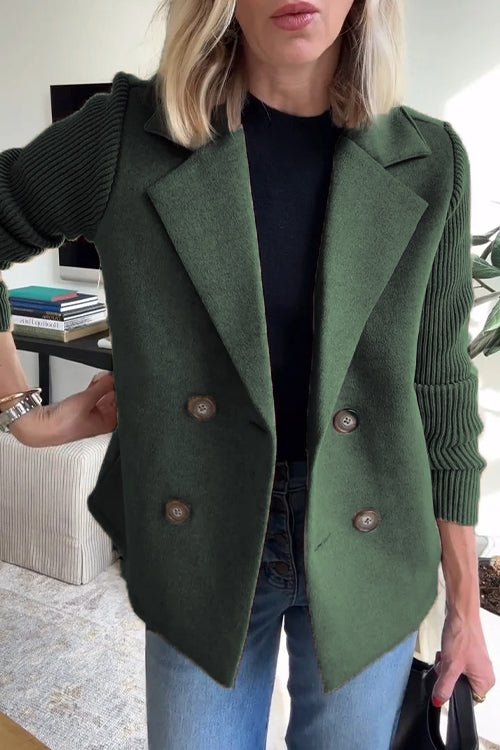Kristiana™ Elegant Knitted Blazer