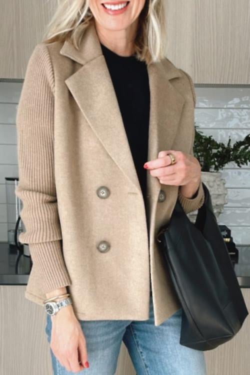 Kristiana™ Elegant Knitted Blazer