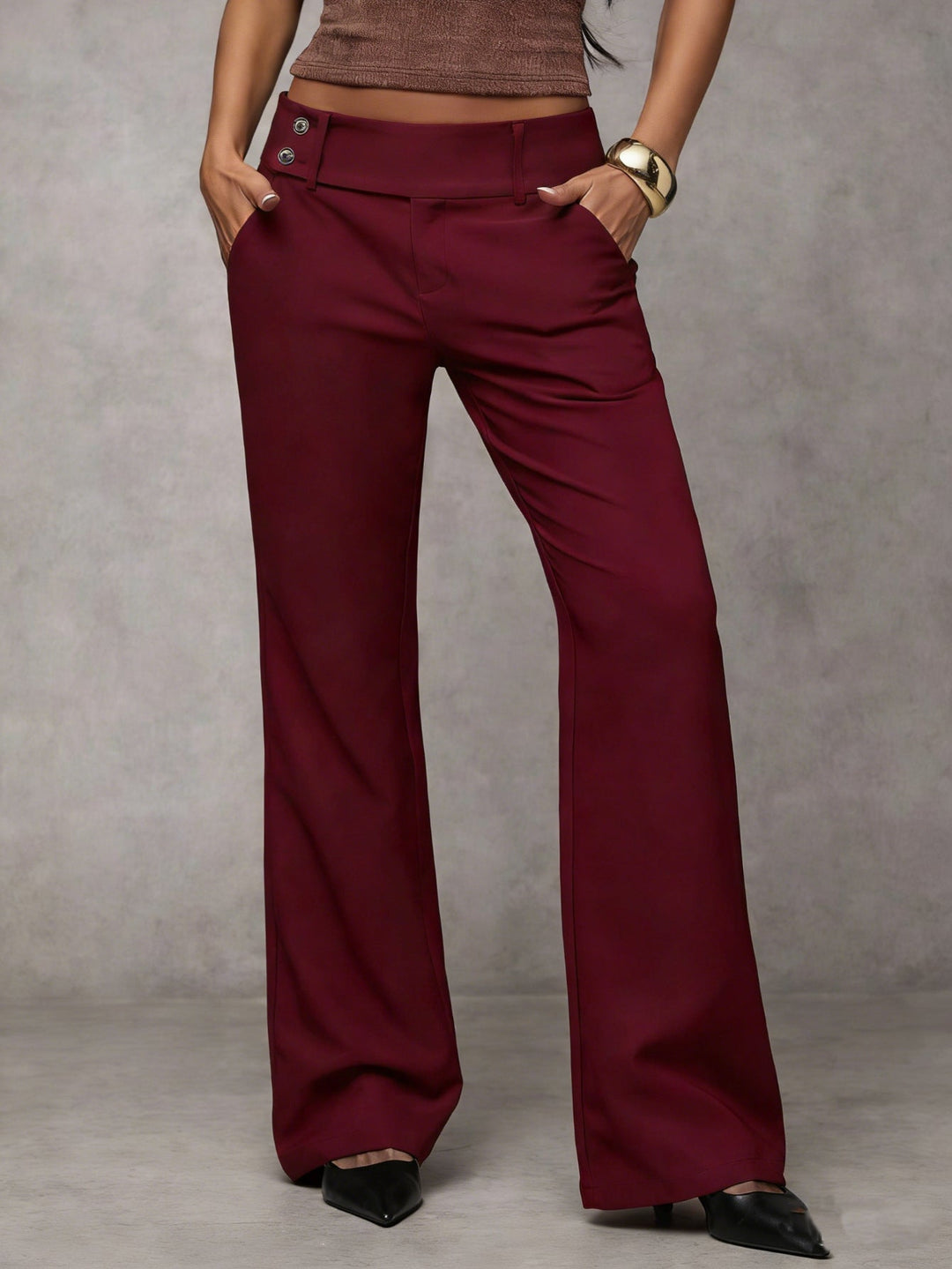 Duna | Modern Wide Leg Trousers