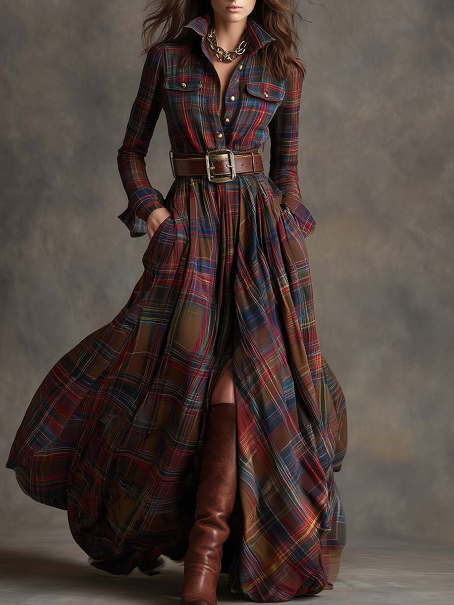 Mandy | Belted Shirt Dress