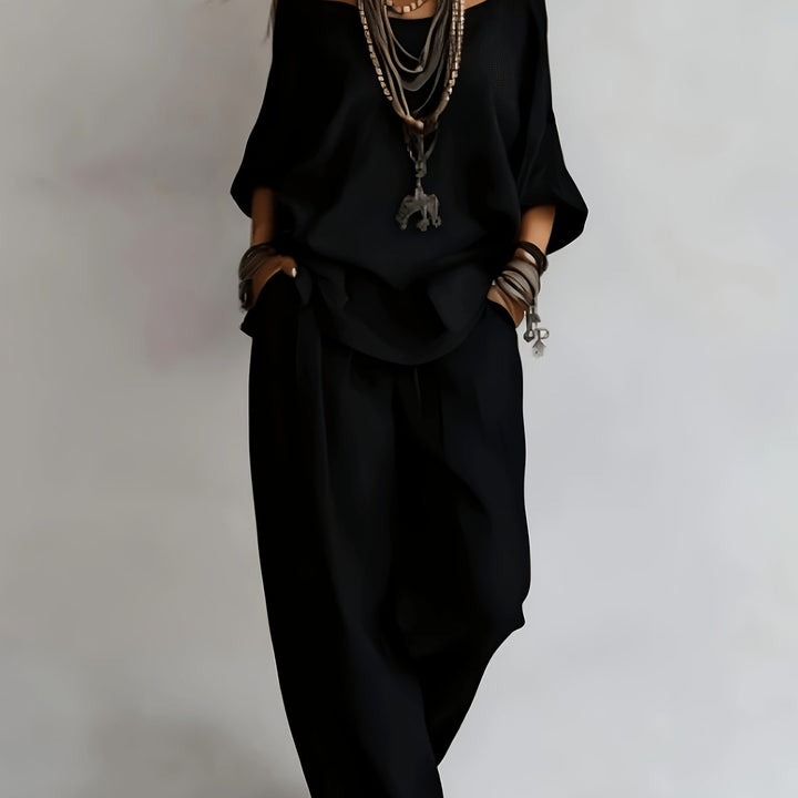Romy | Bohemian Off-Shoulder Co-ord
