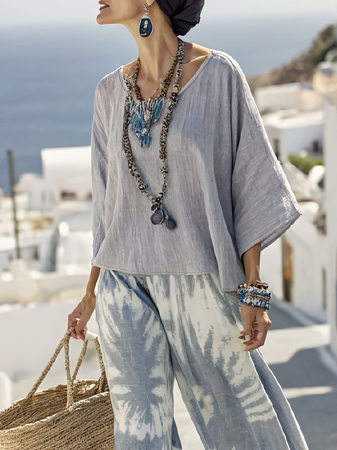 Skye | Tie-Dye Batwing Co-ord
