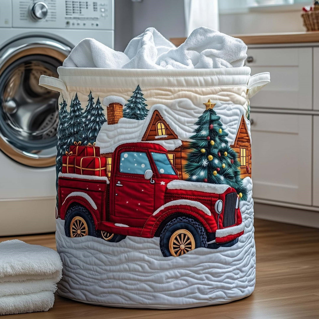 Christmas Gift Delivery Laundry Basket
