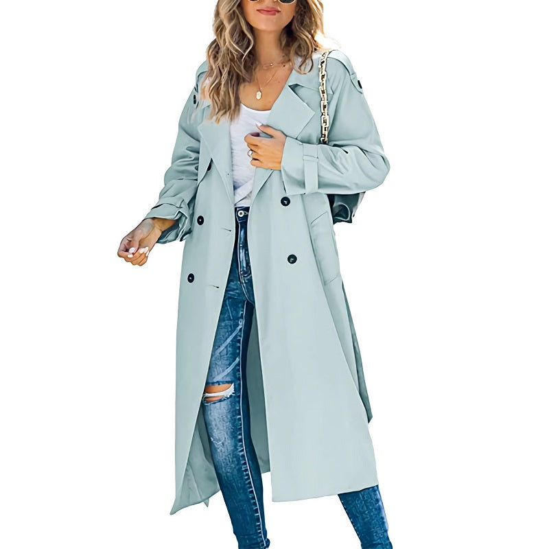 Zaya | Long Trench Coat for Women