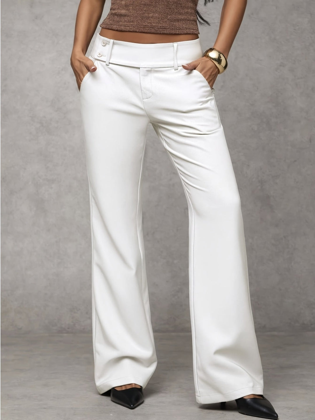 Duna | Modern Wide Leg Trousers