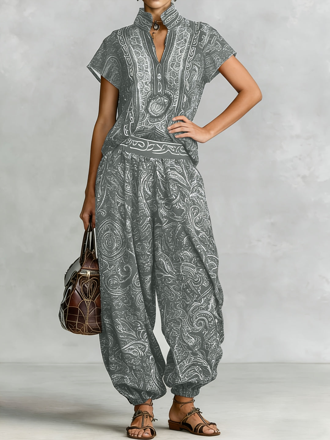 Georgia | Paisley Retro Co-ord