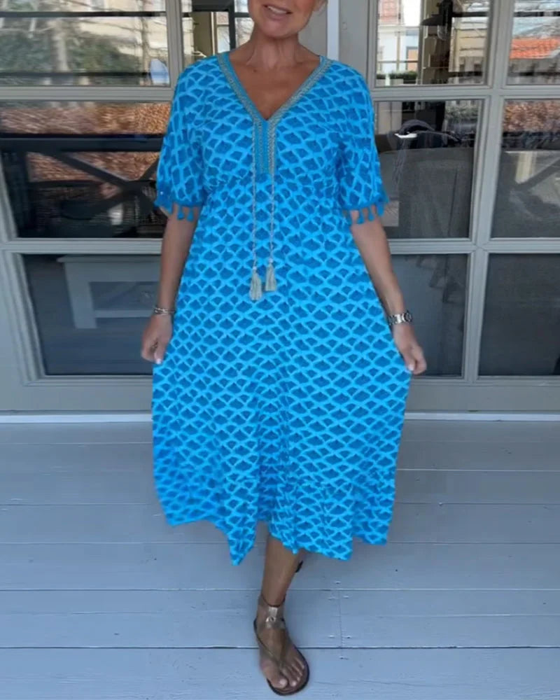 Felicity - Coastal Waves Dress