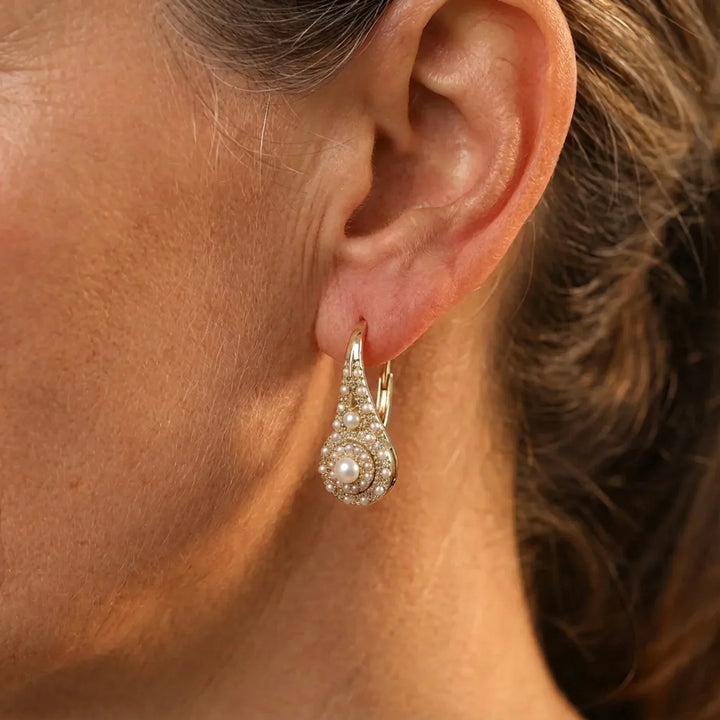 Aurelia | Turquoise Flower Earrings