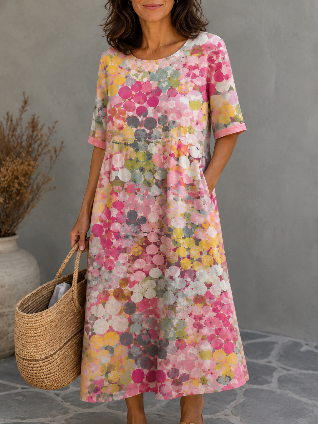 Coralie | Floral Loose Dress
