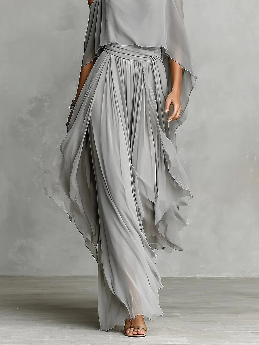 Isabela | Grey Fluid Set