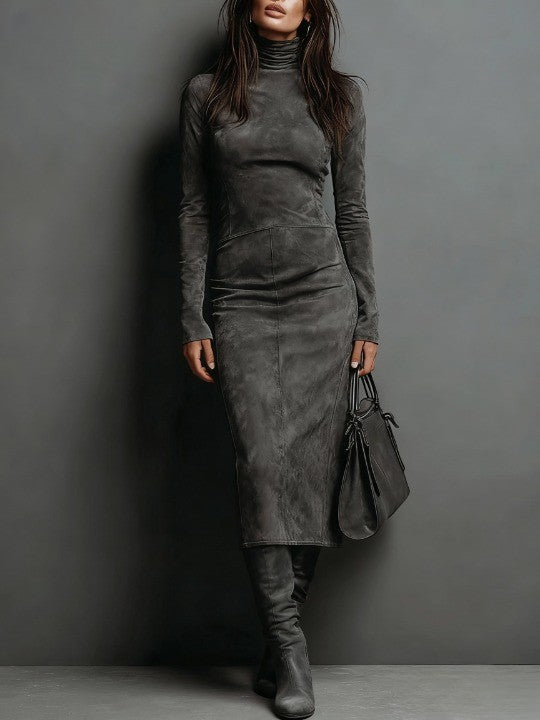 Tatiana™ | Long Sleeve Midi Dress