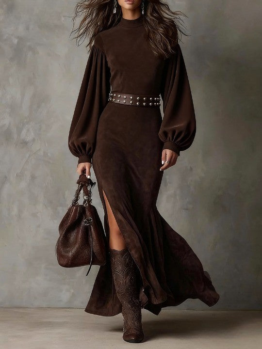 Isadora™ | Retro Maxi Dress