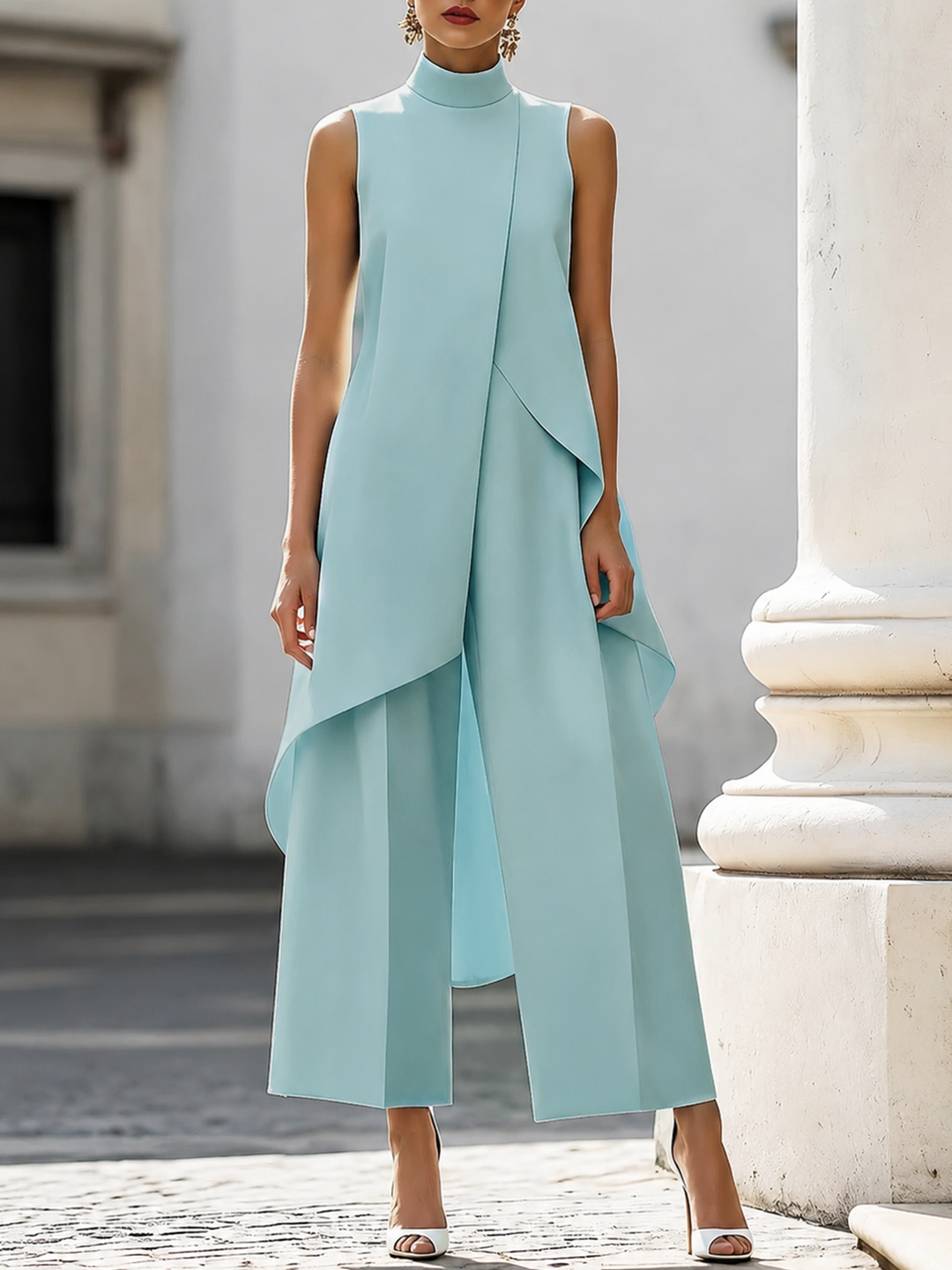 Martina | Elegant Long Drop Mono