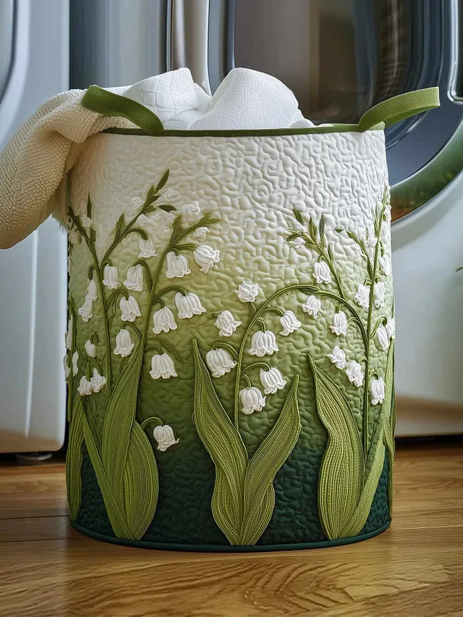 Lily Of The Valley Laundry Basket