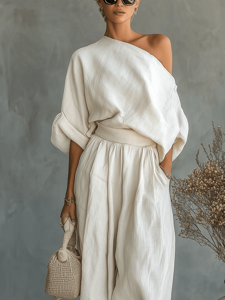 Mila™ | 2-Piece Set with Bardot Neckline