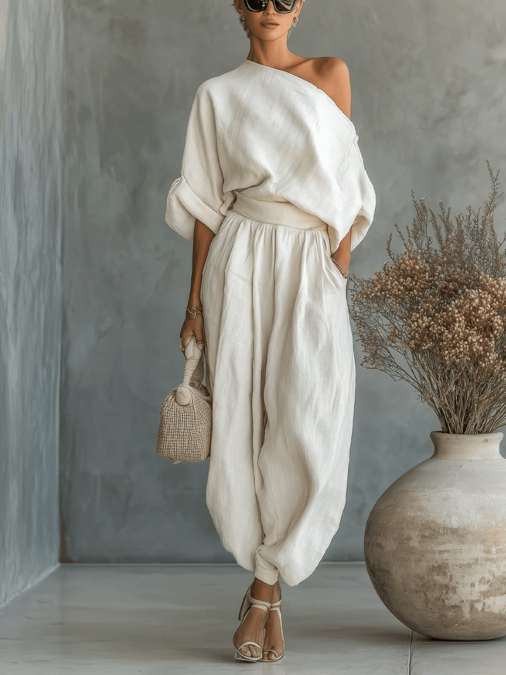 Mila™ | 2-Piece Set with Bardot Neckline
