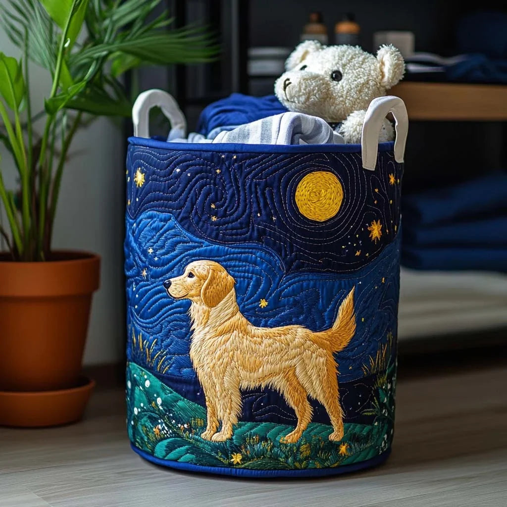 Moonlit Golden Companion Laundry Basket