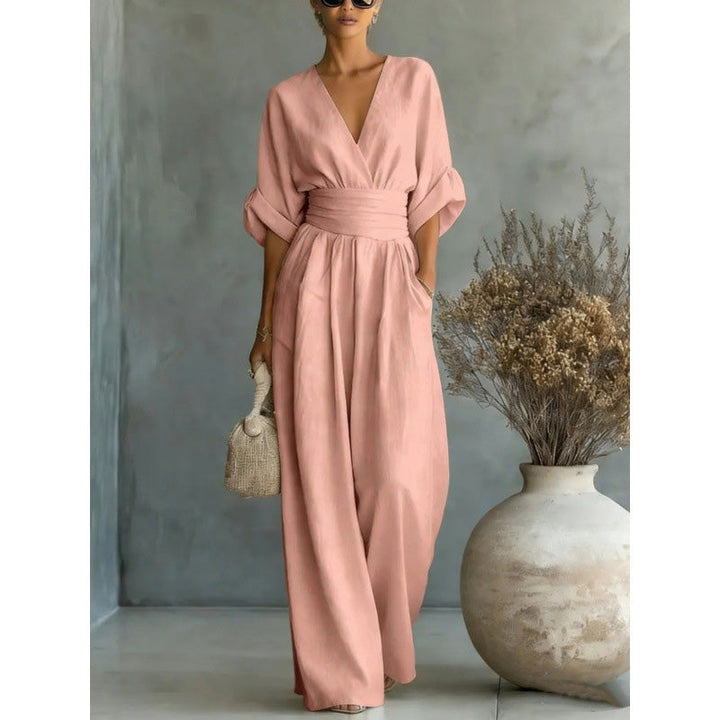 Margot Jumpsuit — High Waist, Wide Legs