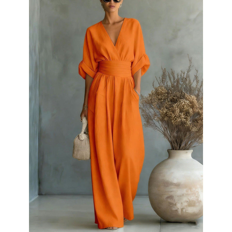 Margot Jumpsuit — High Waist, Wide Legs