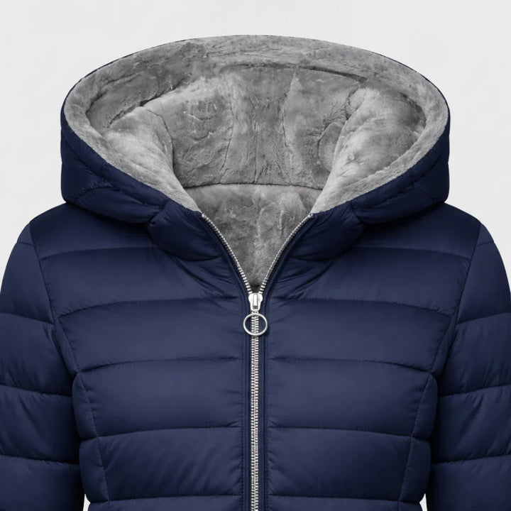 Verena | Puffer Hooded Quilted Winter Coat