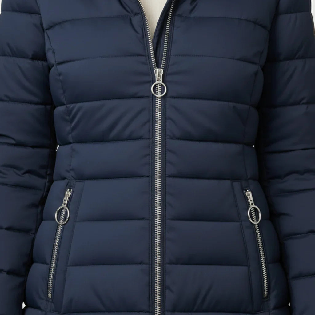 Verena | Puffer Hooded Quilted Winter Coat