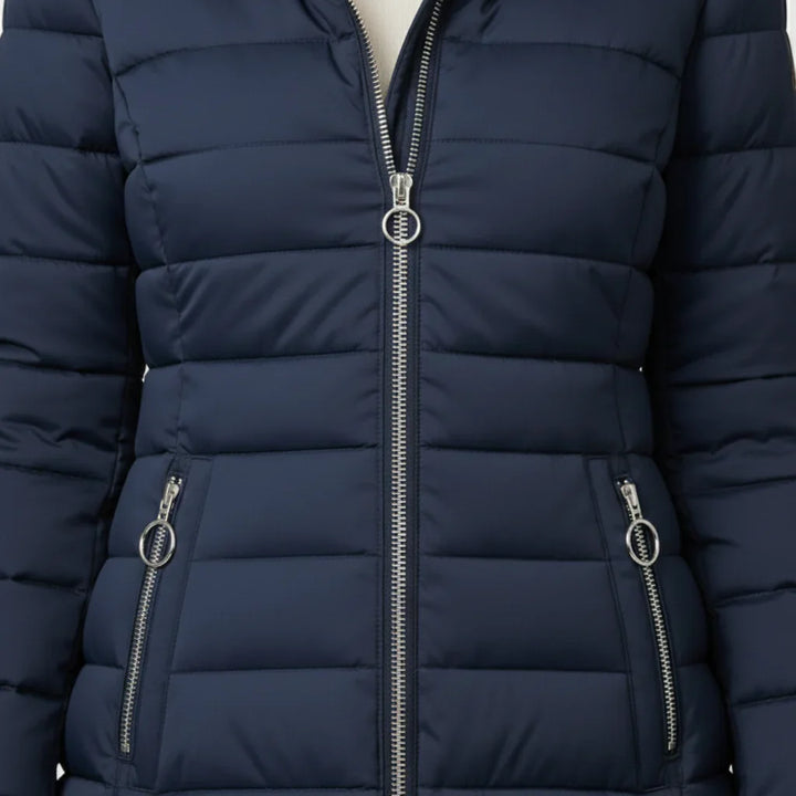 Verena | Puffer Hooded Quilted Winter Coat