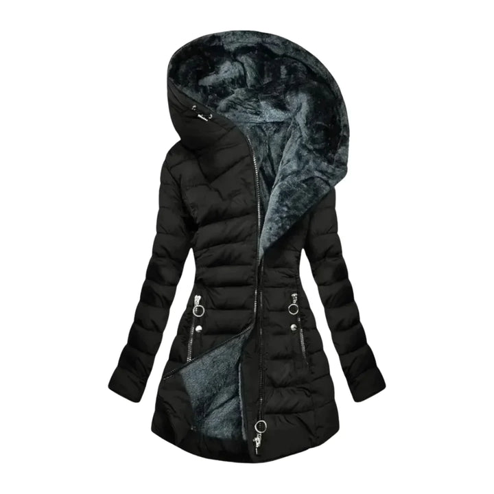 Verena | Puffer Hooded Quilted Winter Coat