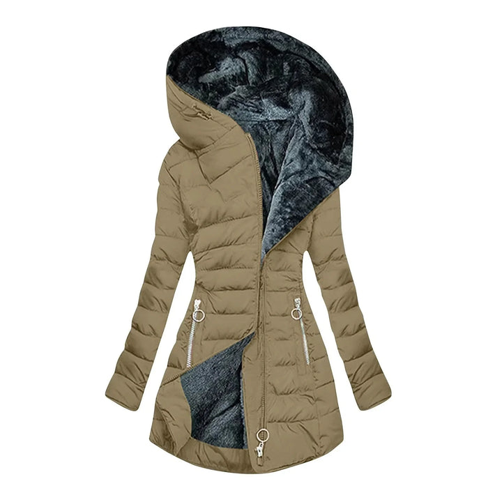 Verena | Puffer Hooded Quilted Winter Coat