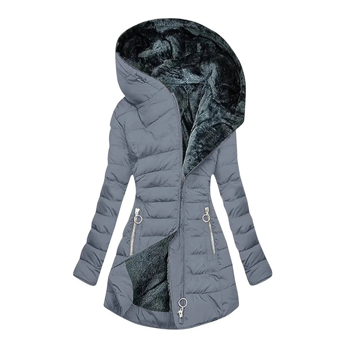 Verena | Puffer Hooded Quilted Winter Coat