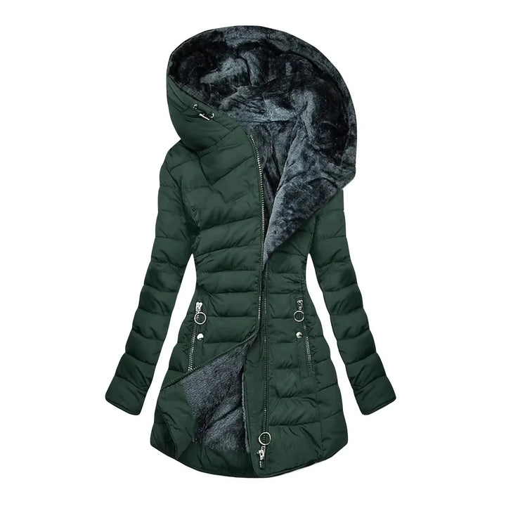 Verena | Puffer Hooded Quilted Winter Coat