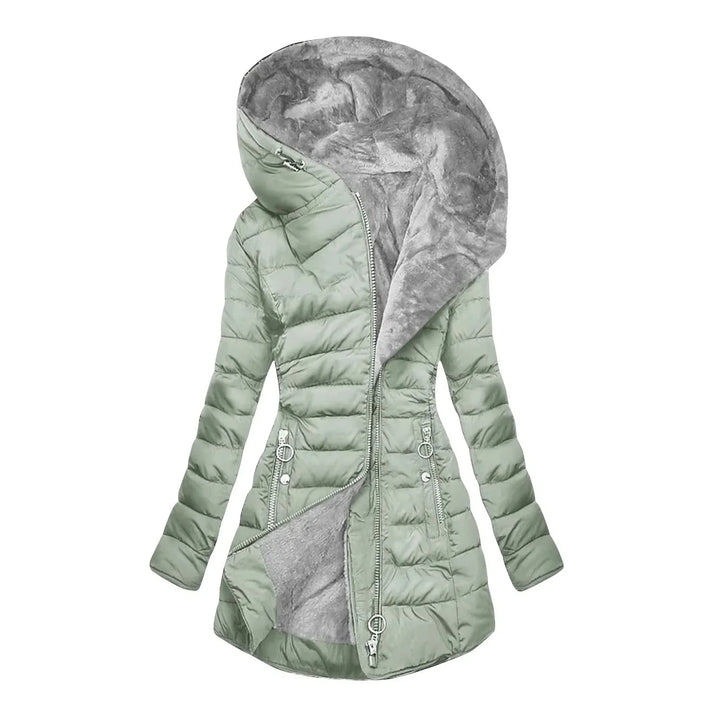 Verena | Puffer Hooded Quilted Winter Coat