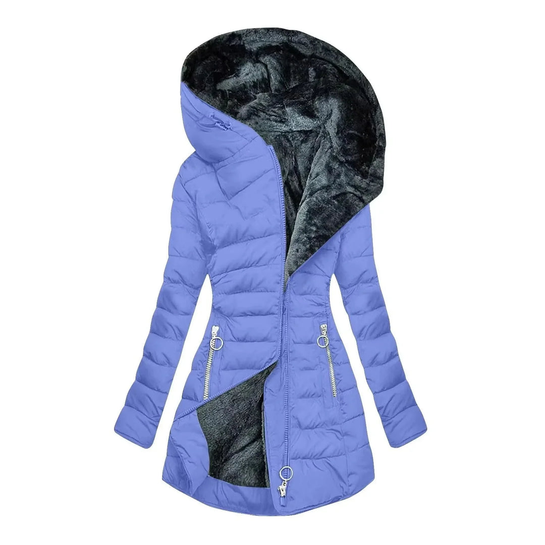 Verena | Puffer Hooded Quilted Winter Coat