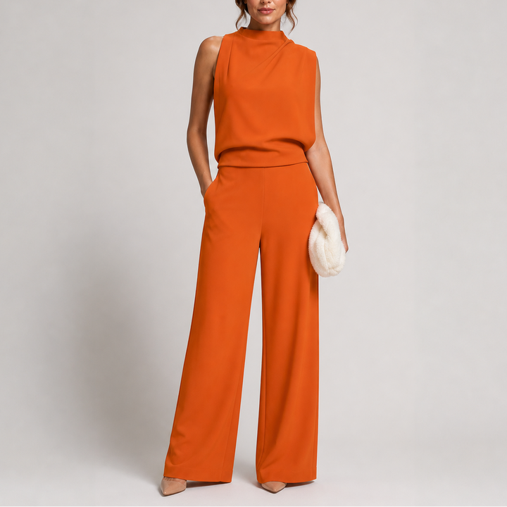 Sarah | Elegant Wide-Leg Jumpsuit